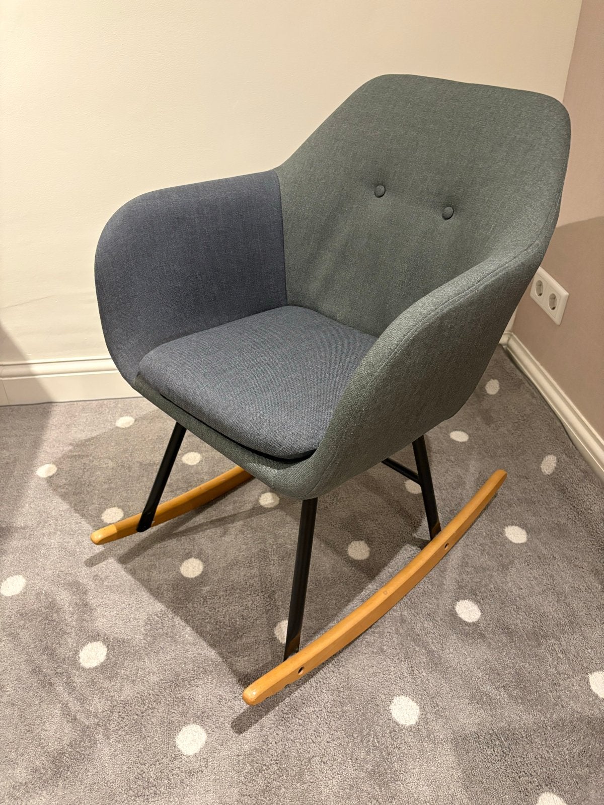 Comfortabele Schommelstoel, Huis en Inrichting, Stoelen, Ophalen, Zo goed als nieuw, Hout, Eén