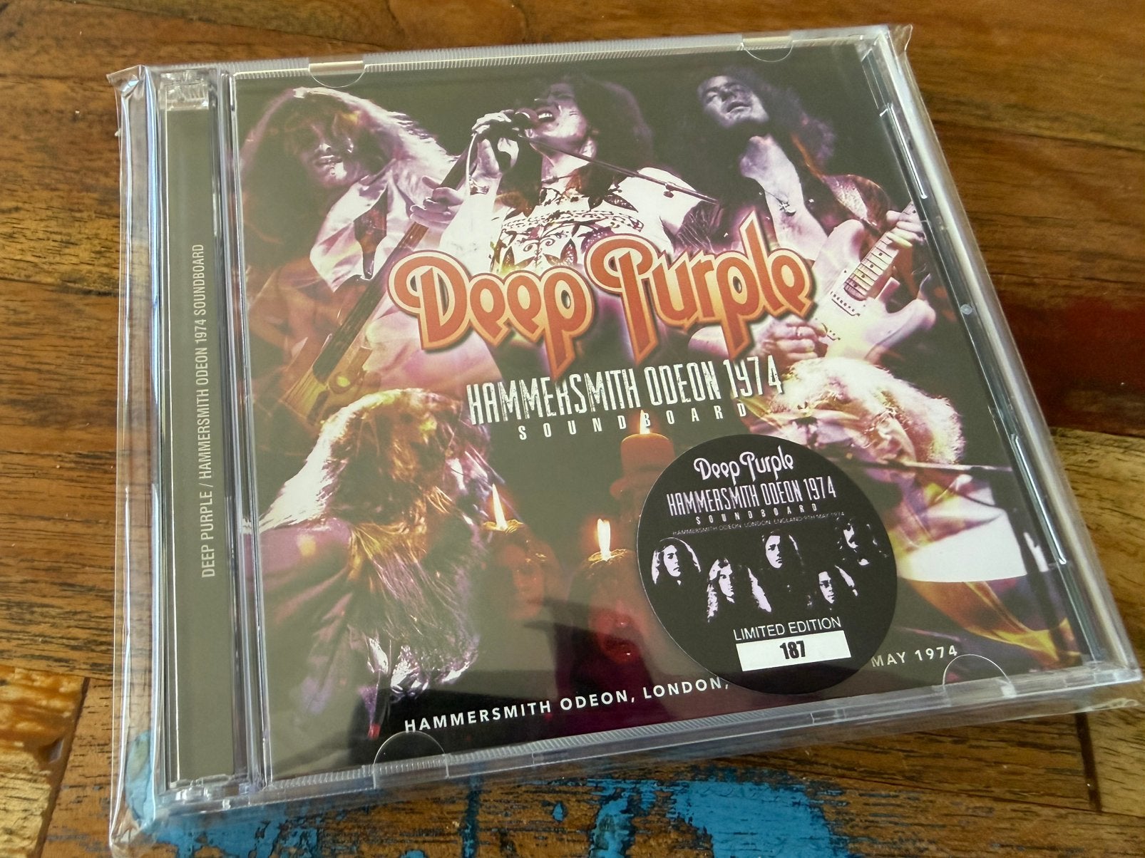 DEEP PURPLE CD HAMMERSMITH 1974 (Darker Than Blue Japan), Verzenden, Import, Live-album, Hardrock