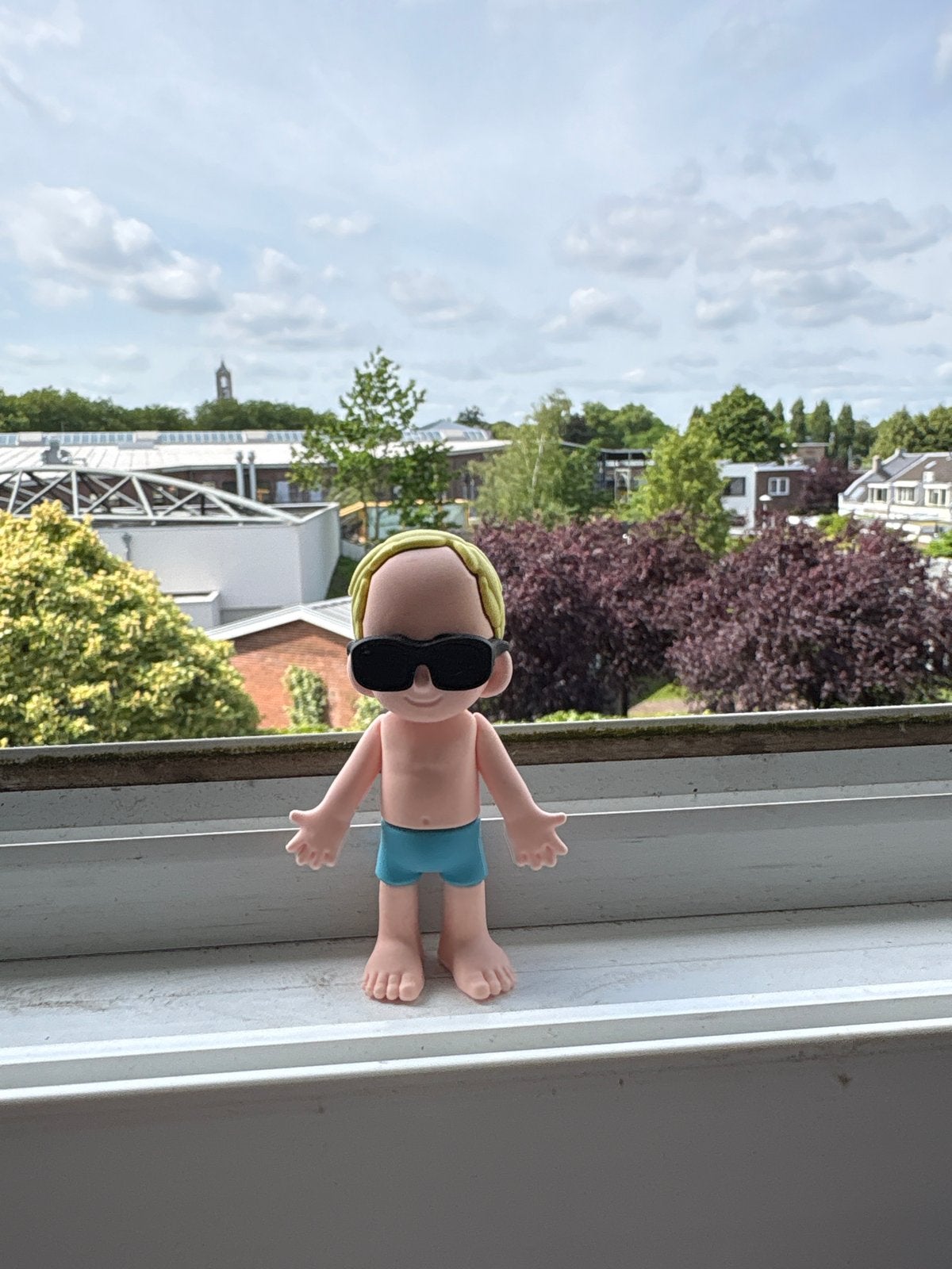 Mini Bankzitter Milo Domino's Pizza Figuur, Ophalen of Verzenden, Zo goed als nieuw