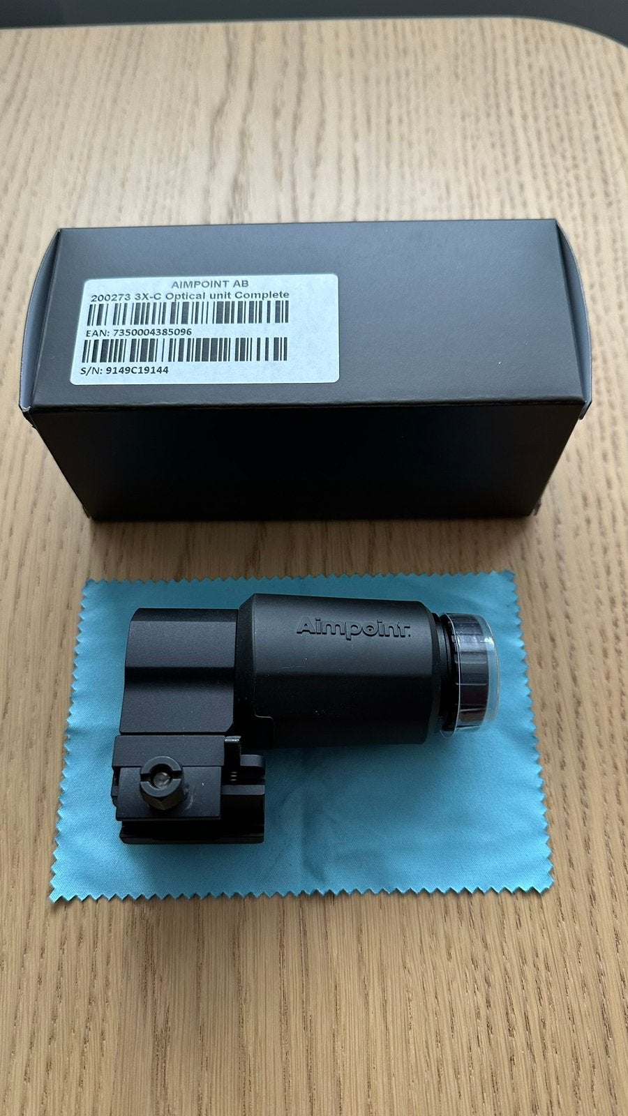 Aimpoint 3X-C met 30mm flipmount - NIEUW, Ophalen of Verzenden, Nieuw