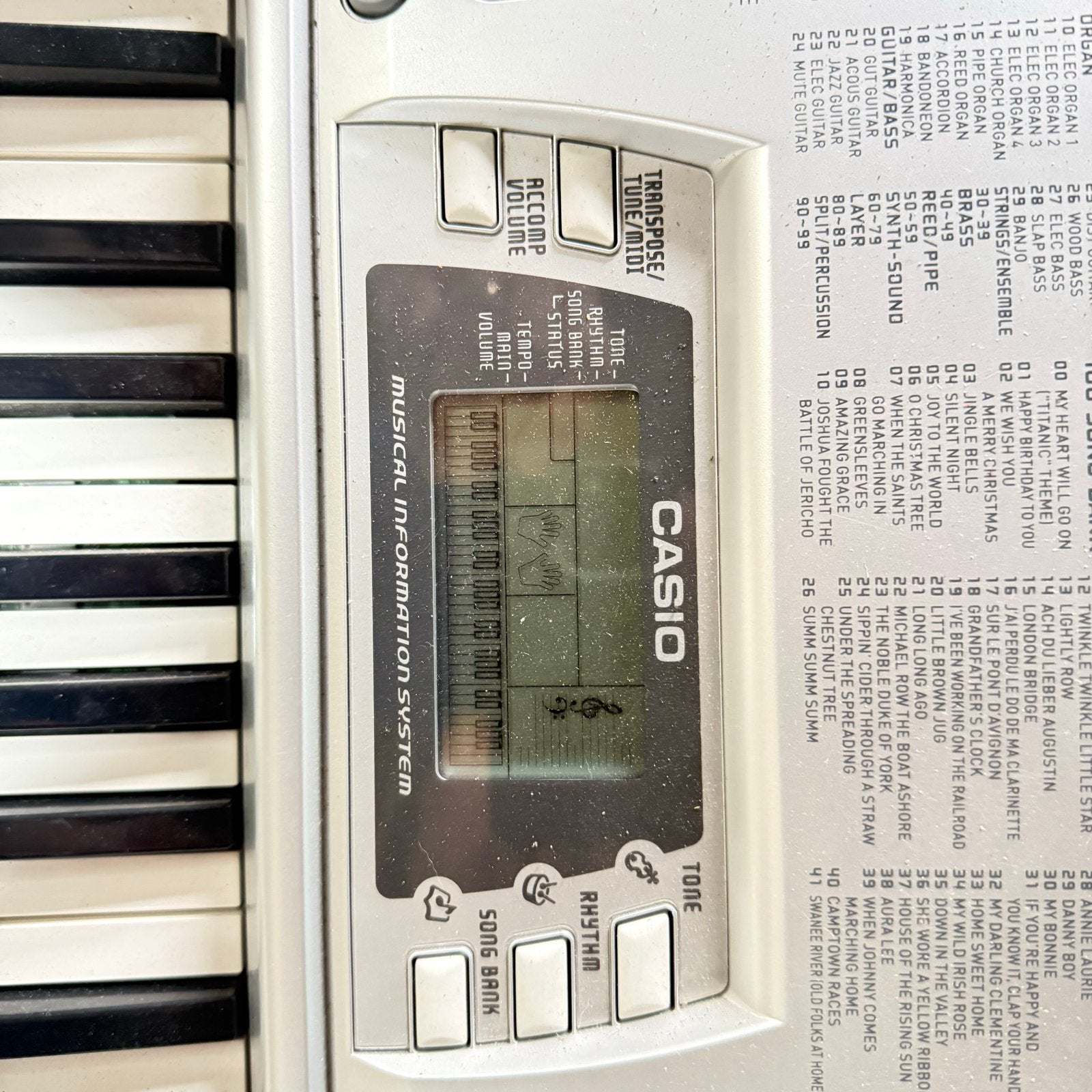 Casio CTK-496 Keyboard - Perfect voor beginners!, Ophalen, Casio, Midi-aansluiting, 61 toetsen