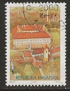 Kroatie 127, klooster, Verzenden, Overige landen, Gestempeld