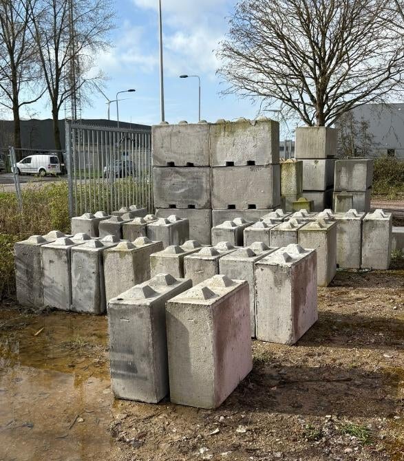 Stapelbokken/megablokken spotgoedkoop!!, Tuin en Terras, Verzenden, Nieuw, Beton, Overige typen