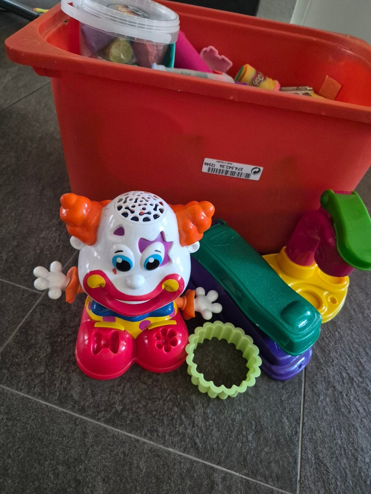Grote set klei-accessoires en Play-Doh, Ophalen, Gebruikt, Knutselen, Met geluid