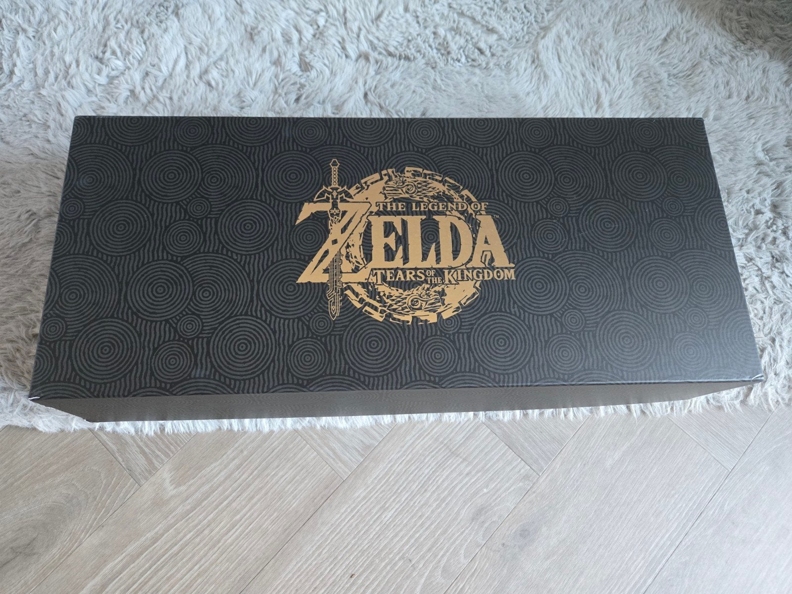 Nintendo zelda tears of the kingdom press kit box, Ophalen, Gebruikt