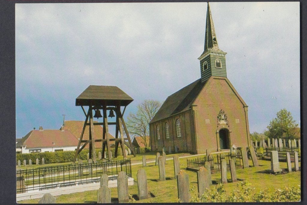 Donkerbroek- NH Kerk- Klokkenstoel- Ongelopen 1979, Verzenden, 1960 tot 1980, Ongelopen, Friesland