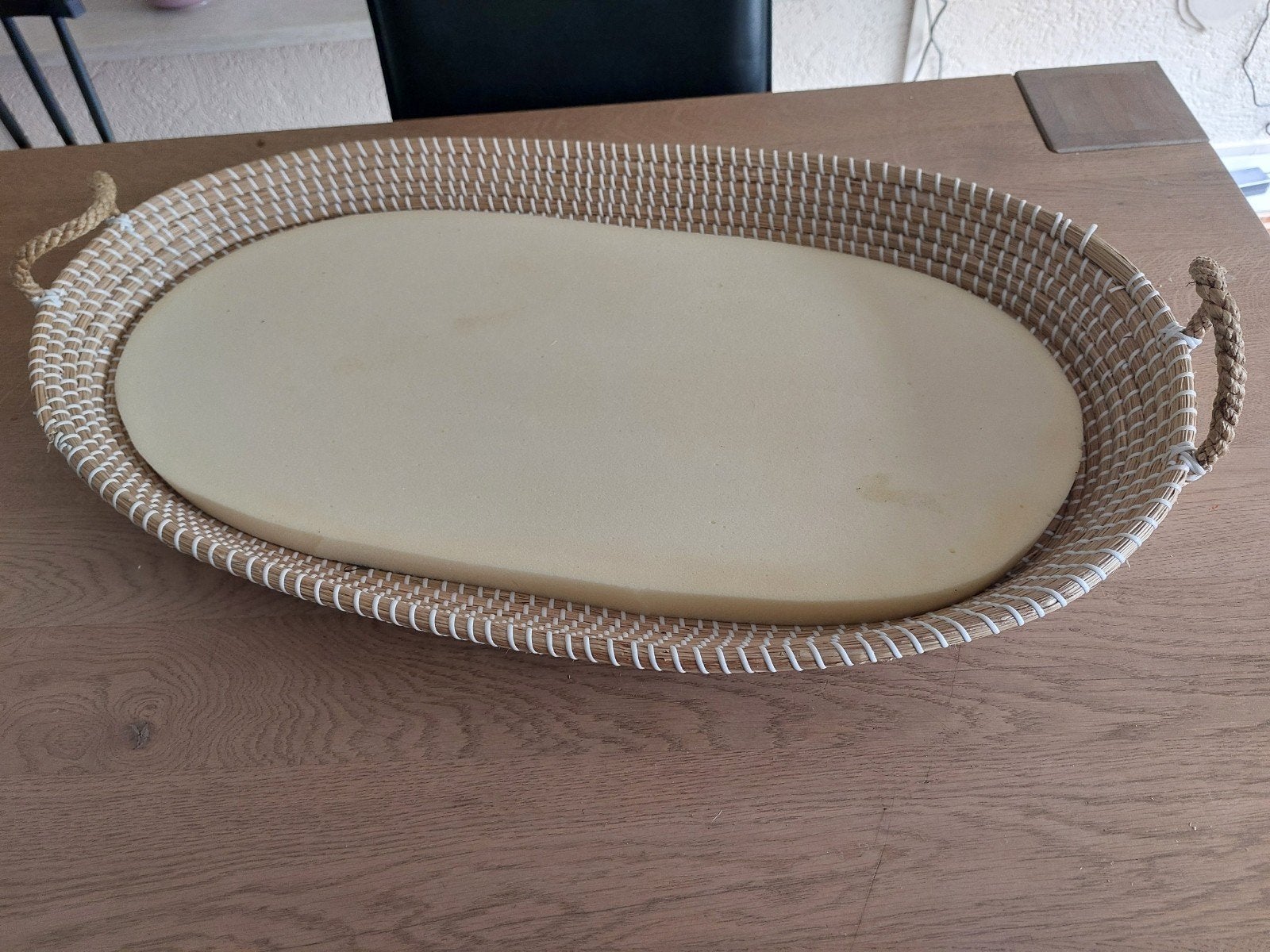 Aankleedkussen (mand) met matrasje, Ophalen, Gebruikt, Aankleedkussen