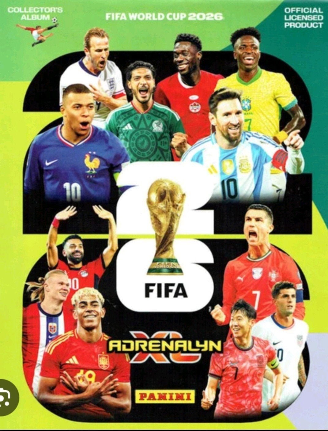 Panini Adrenalyn wk 2026, Verzenden, Zo goed als nieuw, Sport