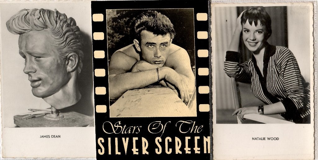 Partij filmsterren van 9 Stuks, Verzamelen, Ophalen of Verzenden, 1940 tot 1960, Ongelopen, Sterren en Beroemdheden