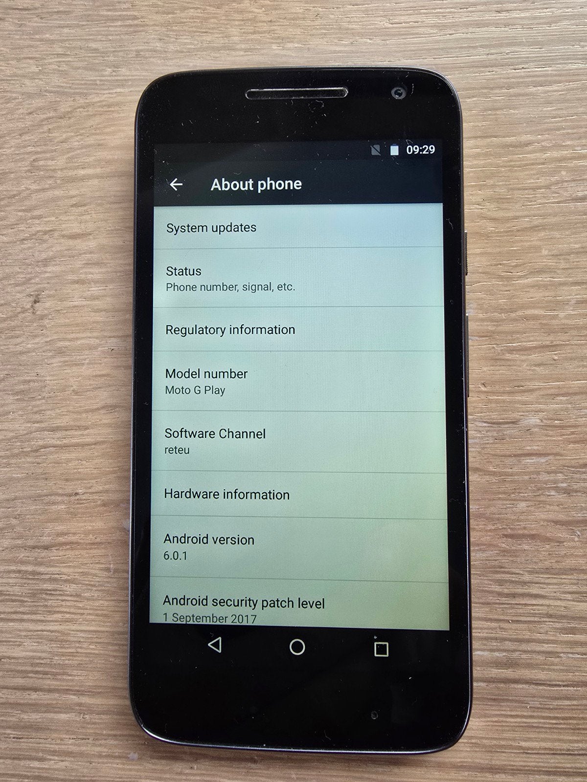 Motorola Moto G Play - G6 Plus, Telecommunicatie, Mobiele telefoons | Motorola, Ophalen of Verzenden, 6 megapixel of meer, Zwart