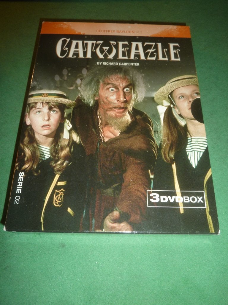 Catweazle Serie 2 in een 3 dvd-box, Engels, Verzenden, Alle leeftijden, Nederlands