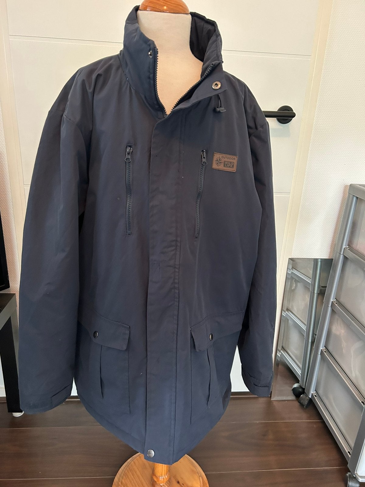 Atlas for men XL winterjas, Kleding | Heren, Ophalen of Verzenden, Zo goed als nieuw, Overige maten, Blauw