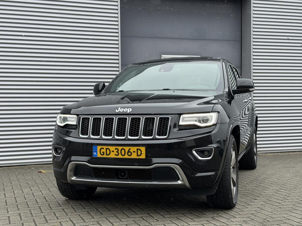 Jeep Grand Cherokee 3.0 CRD Overland I Aut. I ACC I Leder I, Auto's, Jeep, Euro 5, Gebruikt, Zwart, 252 pk
