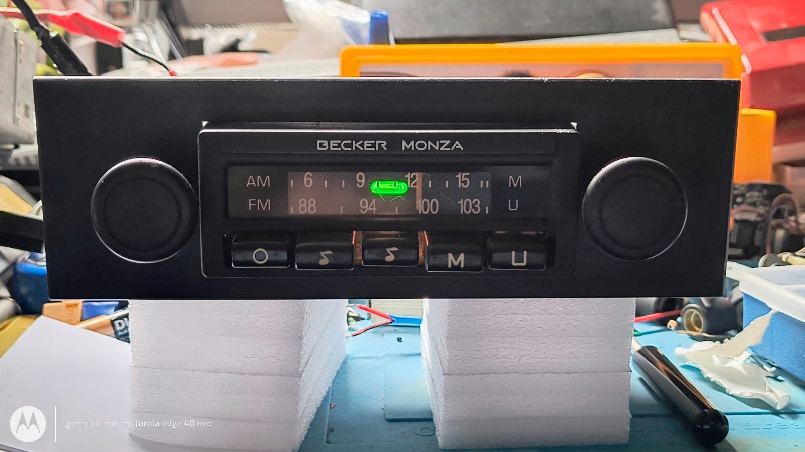 Becker Avus U/M Autoradio - Vintage Klassieker, Ophalen of Verzenden
