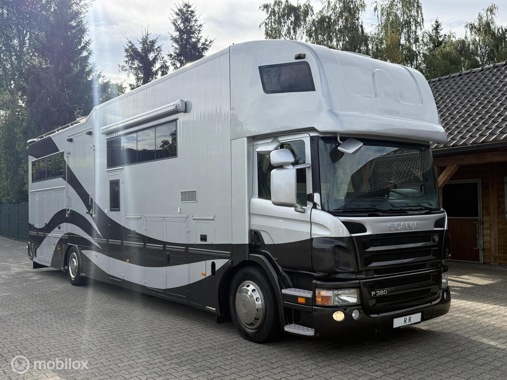 Scania P380 STX Paardenvrachtwagen Motorhome Paardenwagen, Gebruikt, Overige typen