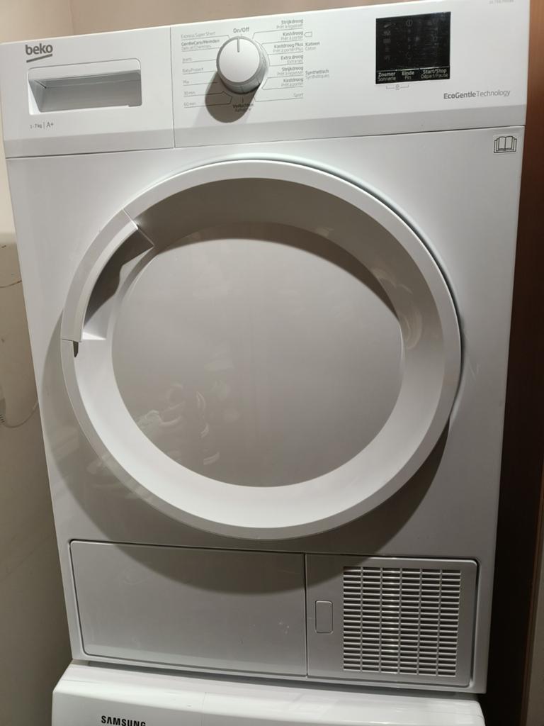 Beko EcoGentle Technology Wasdroger - 7kg A+, Witgoed en Apparatuur, Wasdrogers, Ophalen of Verzenden