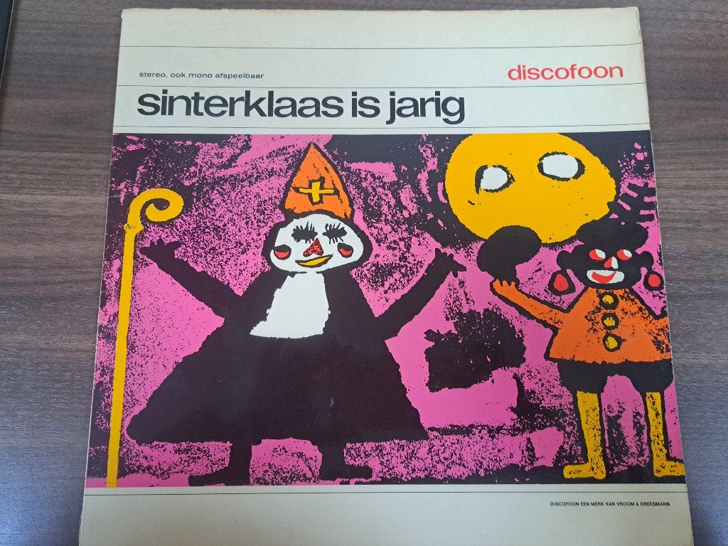 Kinderkoor De Pepernoten – Sinterklaas Is Jarig, LP, Ophalen of Verzenden, Zo goed als nieuw, 12 inch