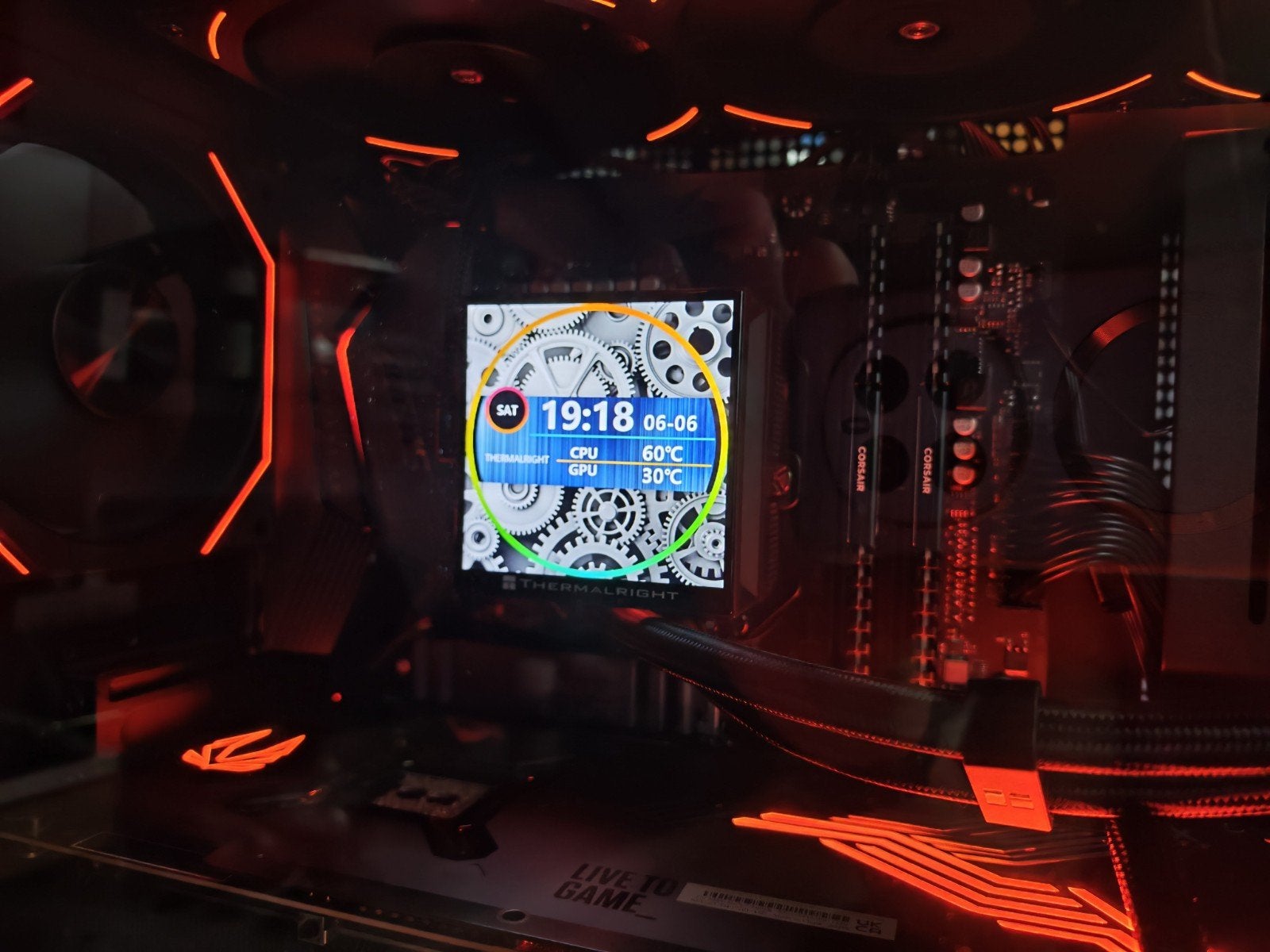 RGB GAME PC - RYZEN 9 - RTX 4070 TI SUPER 16GB - 64GB - 3TB, Computers en Software, Desktop Pc's, NZXT, AMD, NVIDIA, ZOTAC, THERMALRIGHT, CORSAIR, GIGABYTE