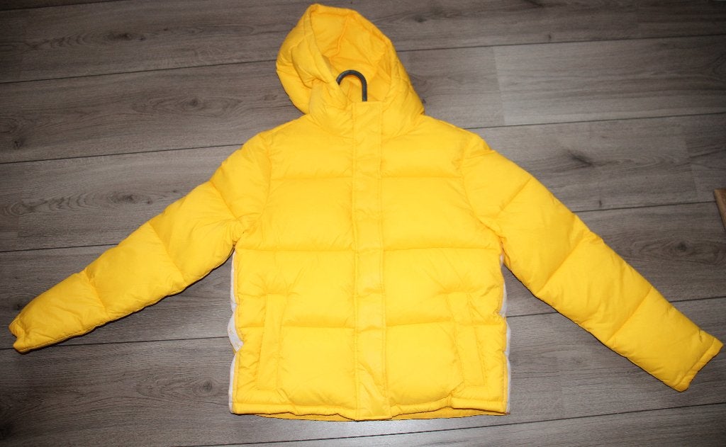 Calvin klein jeans - Monogram puffer winterjas - lemon geel, Geel, Nieuw, Ophalen of Verzenden, Calvin Klein Jeans