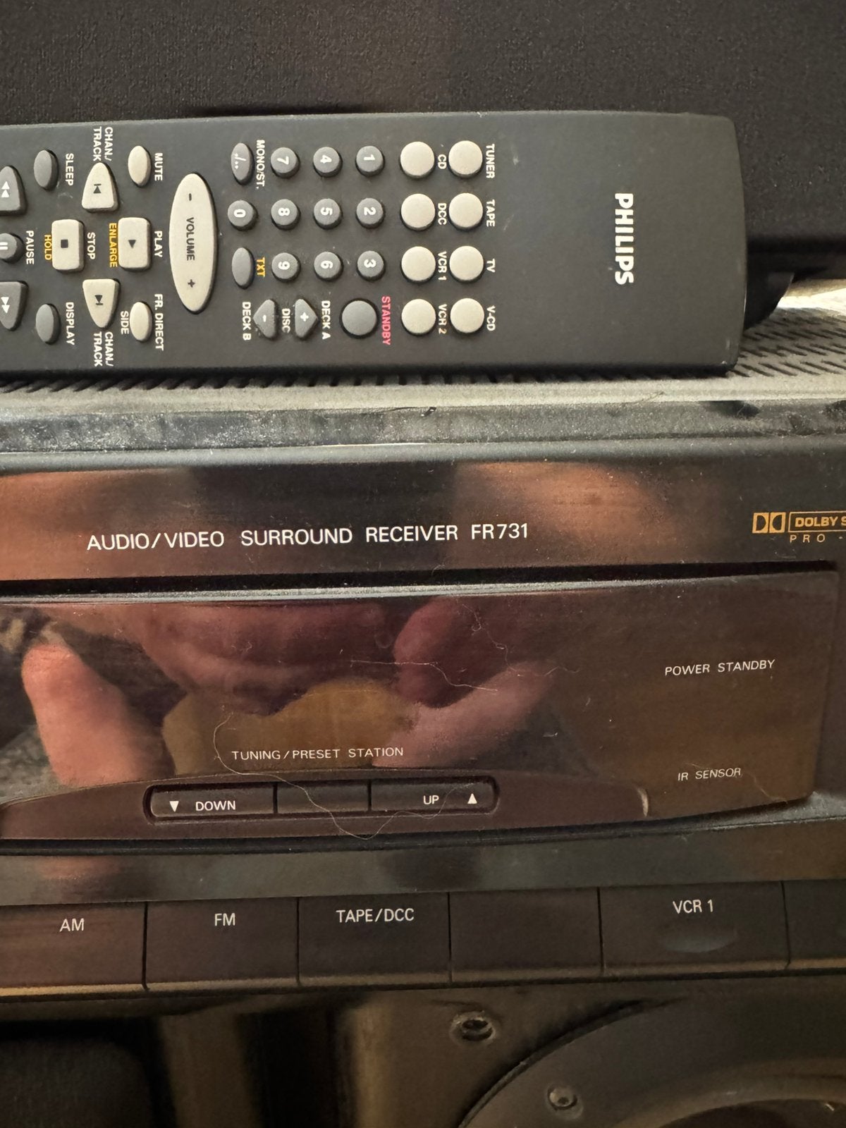 Vintage setje met philips fr731, Ophalen, Gebruikt, Philips