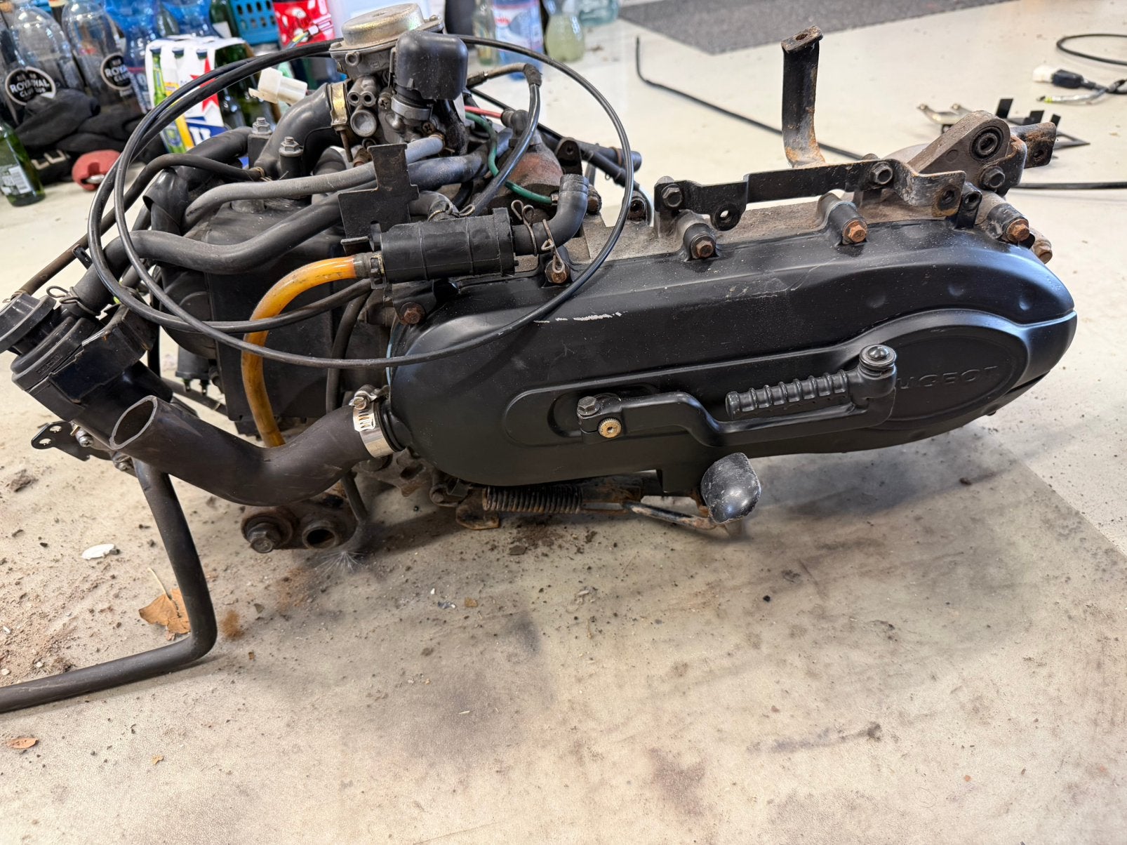 Motorblok Peugeot Speedfight 4 4T brom, Ophalen, Gebruikt, Blok, Peugeot