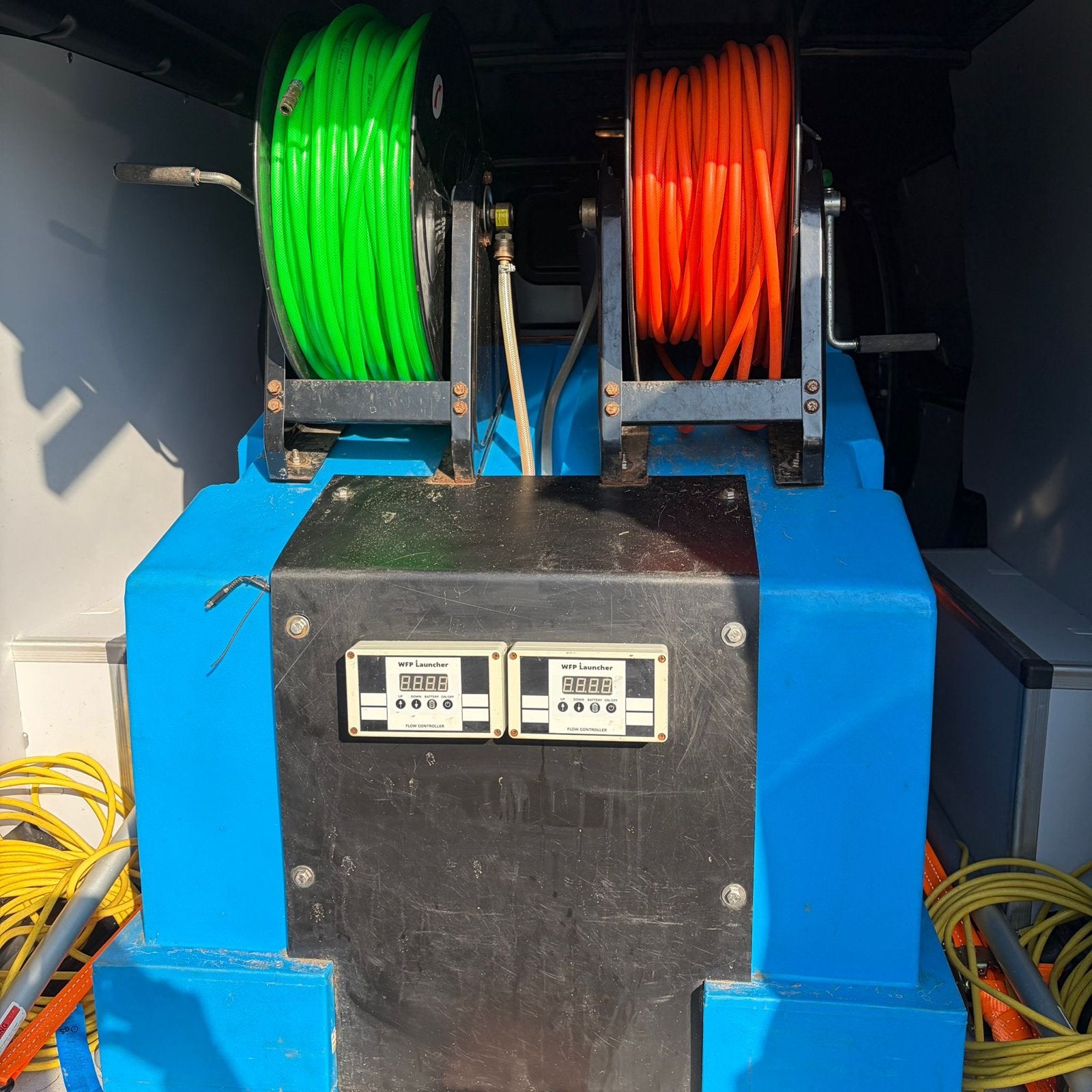 Tuckerpole/telewash systeem met 780 liter watertank, Ophalen, Gebruikt, Overige typen