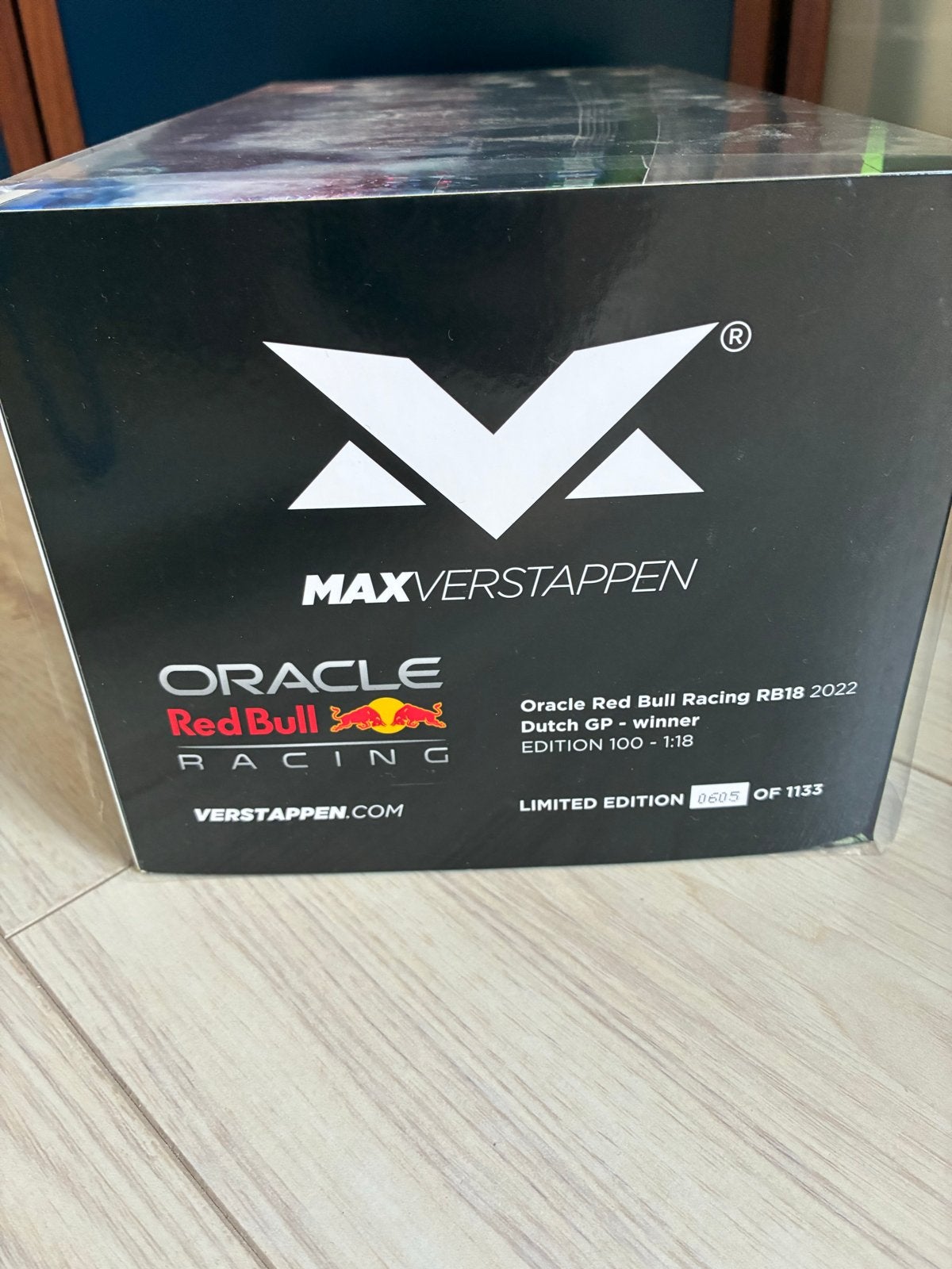 Max Verstappen Minichamps RB18 2022 Dutch GP 1:18, Ophalen of Verzenden, Nieuw, Auto, MiniChamps