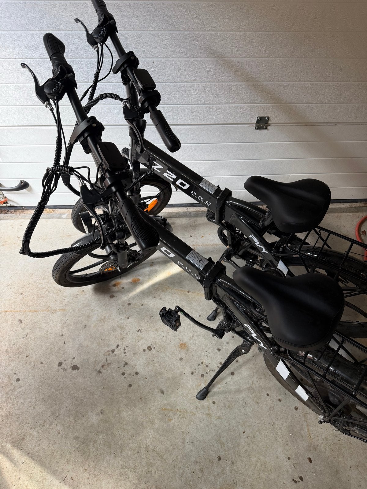 2x Z20 Pro opvouwbare elektrische fietsen, Zo goed als nieuw, Minder dan 47 cm, 50 km per accu of meer, Ophalen