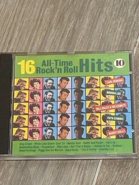 CD 16 all time rock ‘n roll hits, Cd's en Dvd's, Ophalen of Verzenden, Zo goed als nieuw, Rock-'n-roll