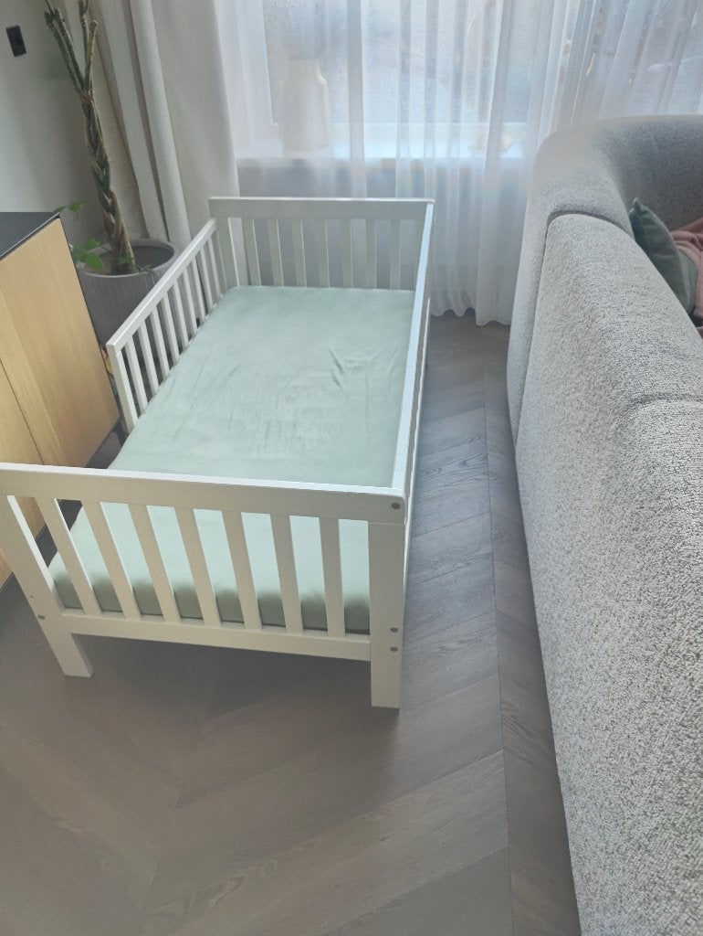 Peuterbed, Gebruikt, 70 tot 85 cm, 160 tot 180 cm, Ophalen