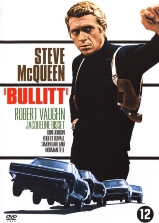Bullit film Steve McQueen, Alle leeftijden, Ophalen of Verzenden, Zo goed als nieuw, Actie