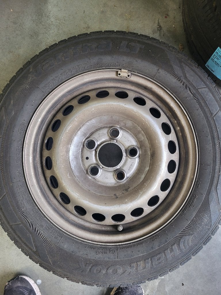zomerbanden vwT6 met velg, Auto-onderdelen, Banden en Velgen, Ophalen, Banden en Velgen, 205 mm, Zomerbanden