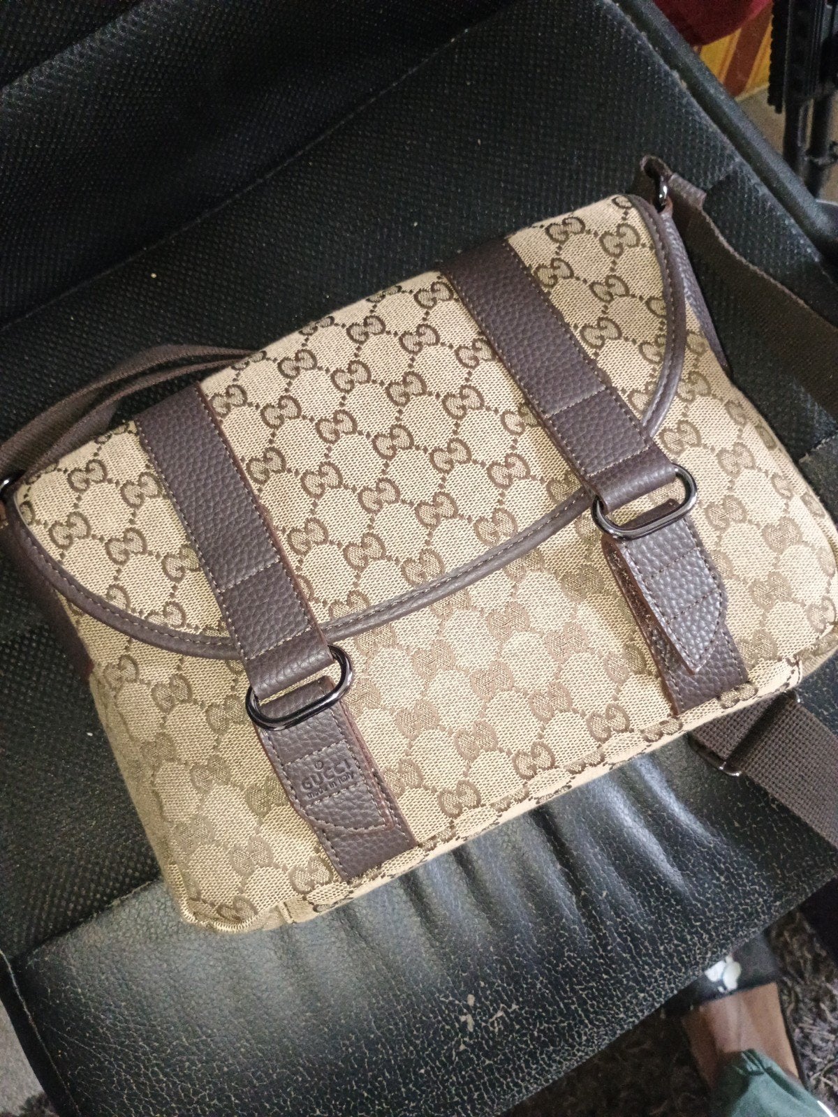 gucci bag, Ophalen, Zwart