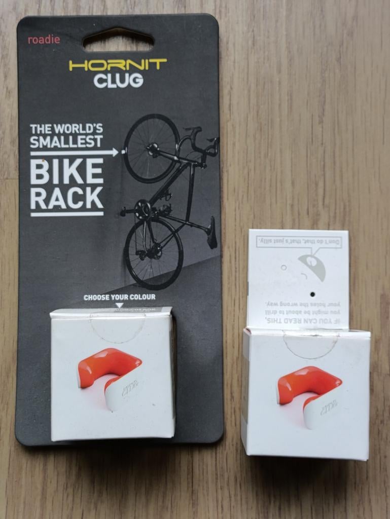 2x Hornit Clug Roadie Fietsbeugel S (23-32 mm) Oranje/Wit, Ophalen of Verzenden, Nieuw