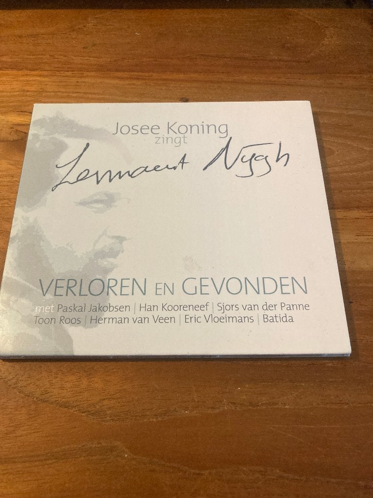 Josee Koning zingt Lennaert Nijgh - Verloren en gevonden, Verzenden, Zo goed als nieuw, Pop, Album