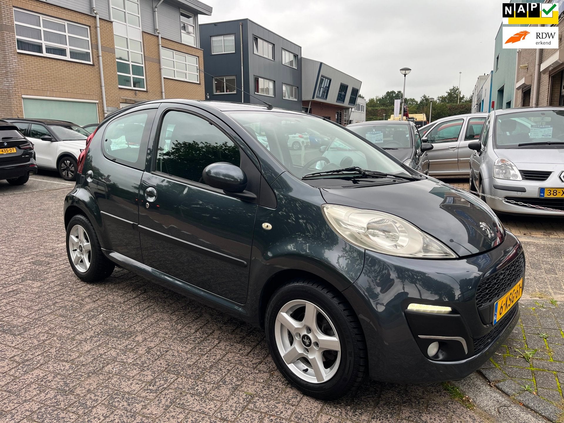 Peugeot 107 1.0 Active AUTOMAAT. KM.48609.NAP.!, Auto's, Gebruikt, 4 stoelen, 68 pk, Origineel Nederlands