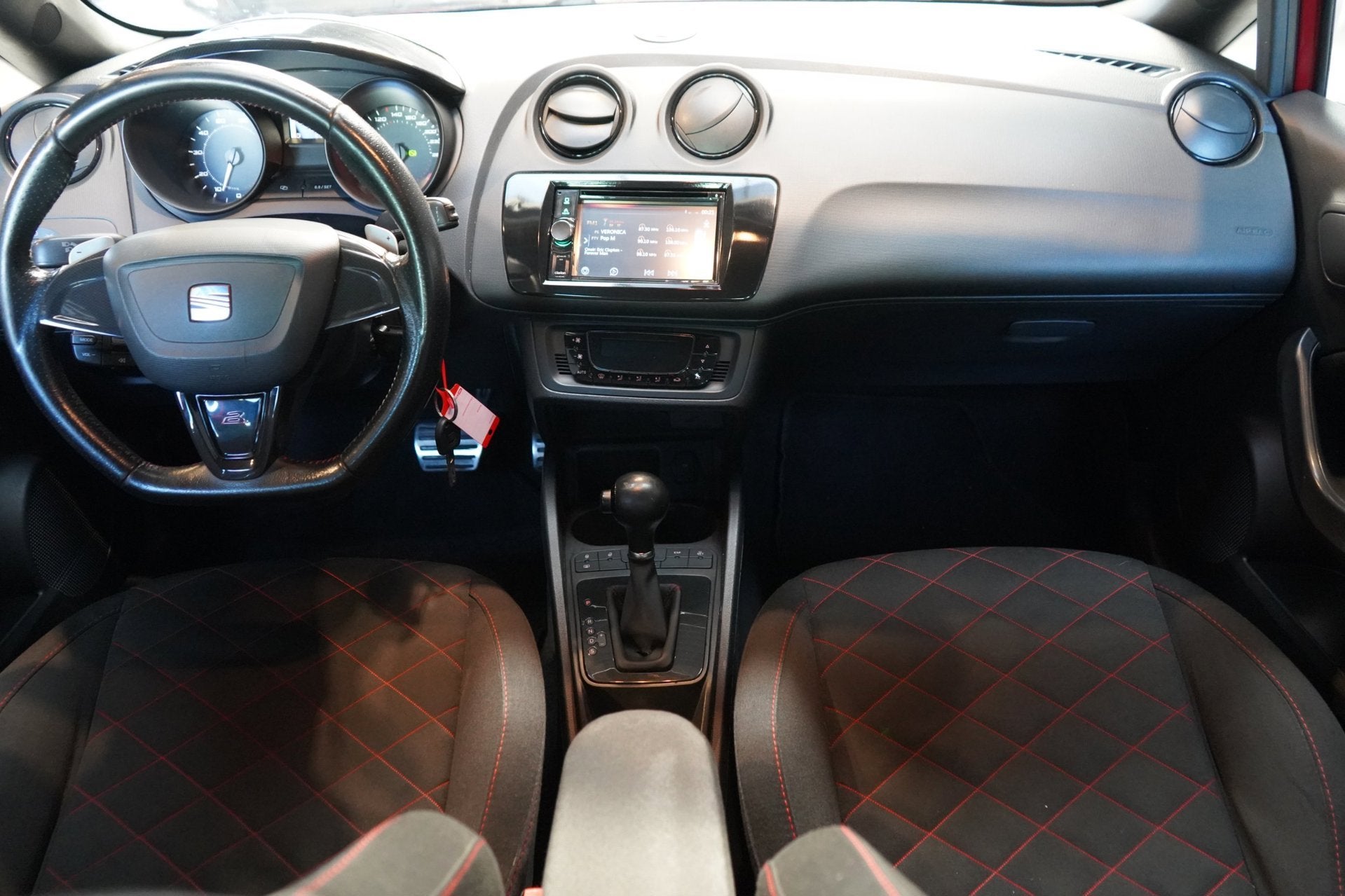 Seat Ibiza SC 1.4 TSI Cupra Bocanegra | AUT | PDC | NAVI | A, Auto's, Euro 5, Stof, Gebruikt, 1147 kg