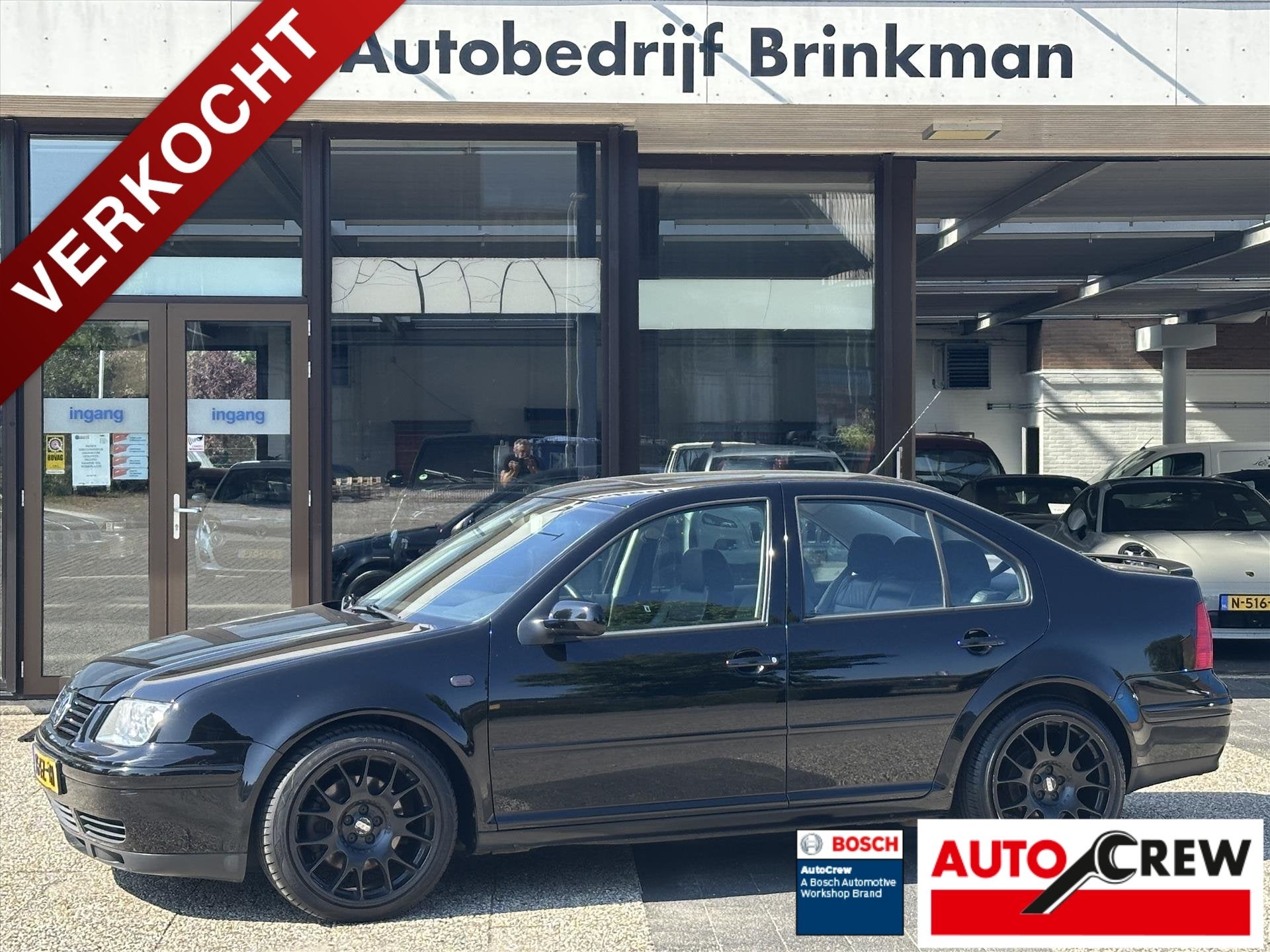 Volkswagen Bora 2.8 V6 150KW 4MOTION, Auto's, Dealer onderhouden, Zwart, Volkswagen, Zwart