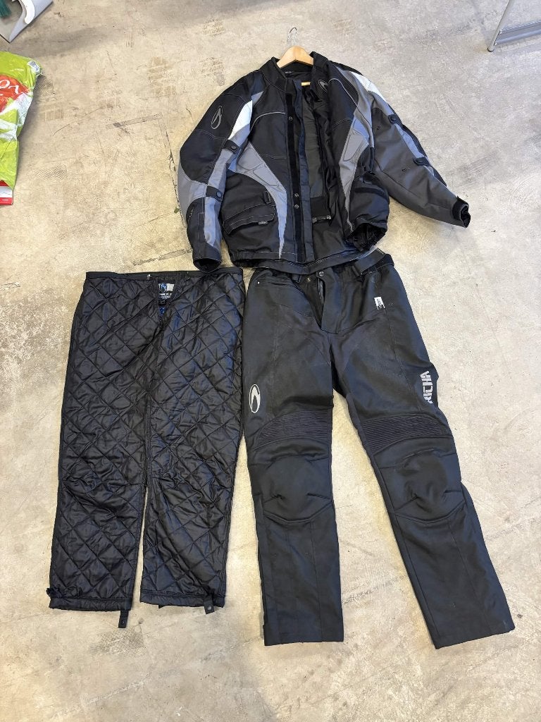 Richa textiel motorpak, jas + broek, Motoren, Combipak, Dames, Ophalen of Verzenden, Richa
