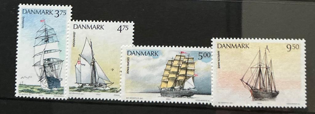 Denemarken jaar 1993 NRS. 1057/60, Ophalen of Verzenden, Overige landen, Postfris