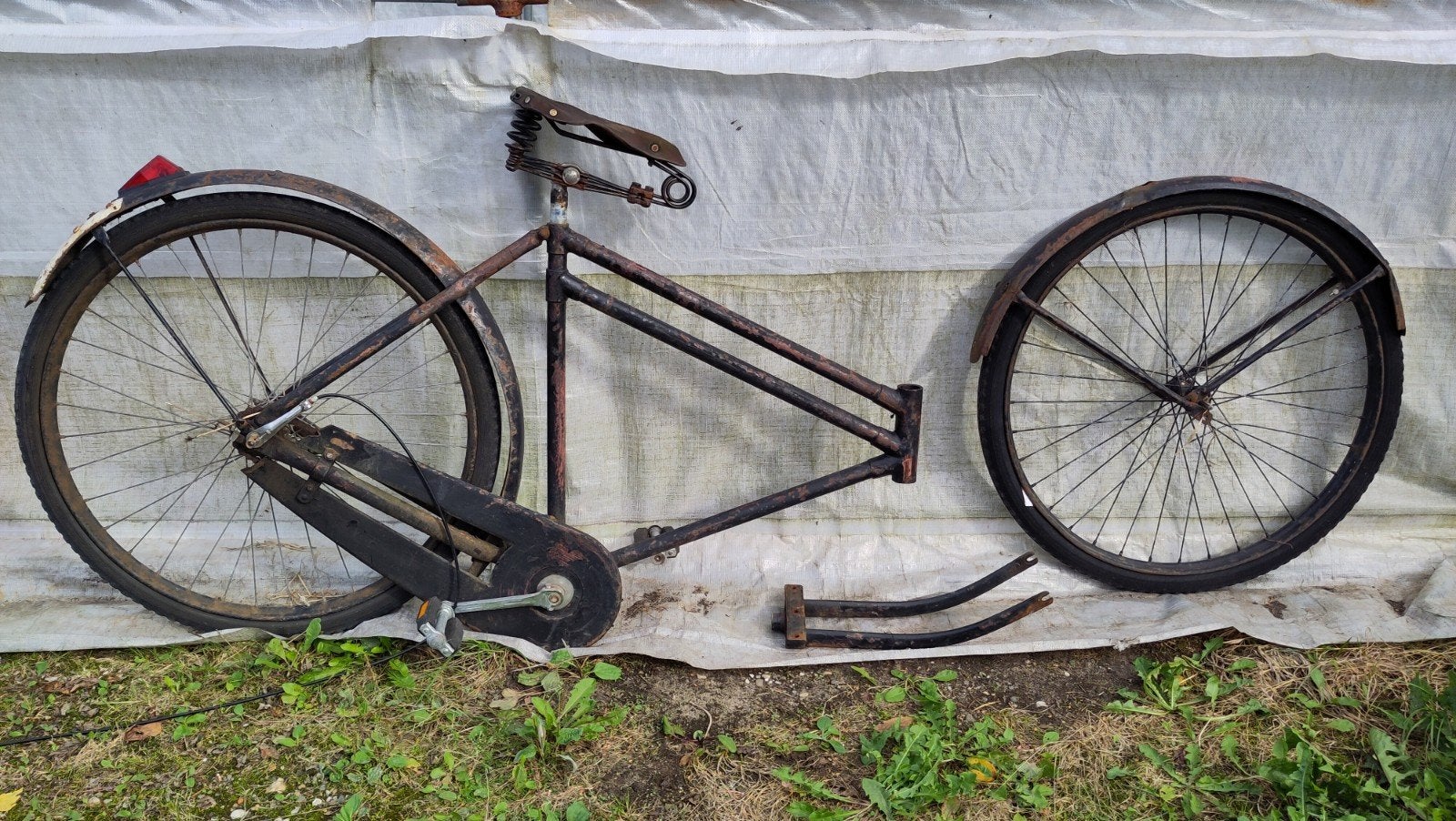 gratis restant van een Magneet transportfiets, Fietsen en Brommers, Fietsen | Oldtimers, Ophalen