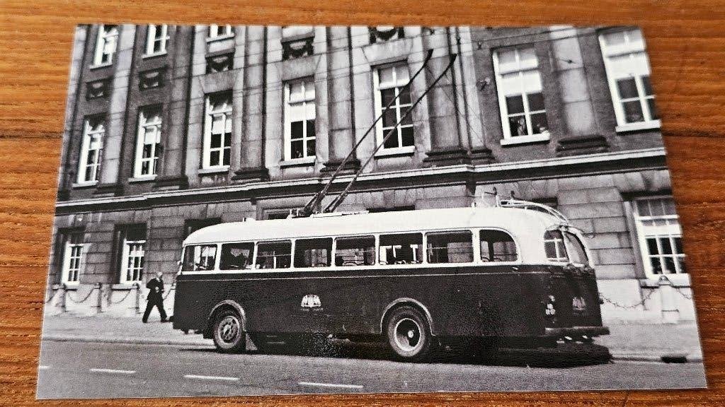 Foto BUS Trolleybus GVB Groningen, Verzenden, Gebruikt, Bus of Metro, Overige typen