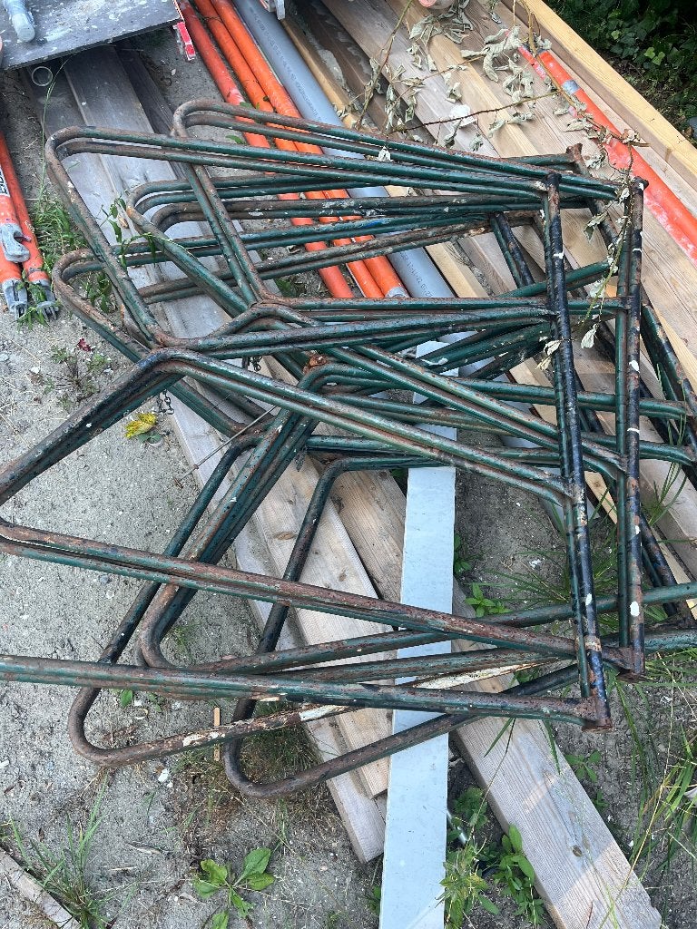 Klapschragen 104cm hoog 6 stuks, Ophalen, Gebruikt, Overige typen, Minder dan 2 meter
