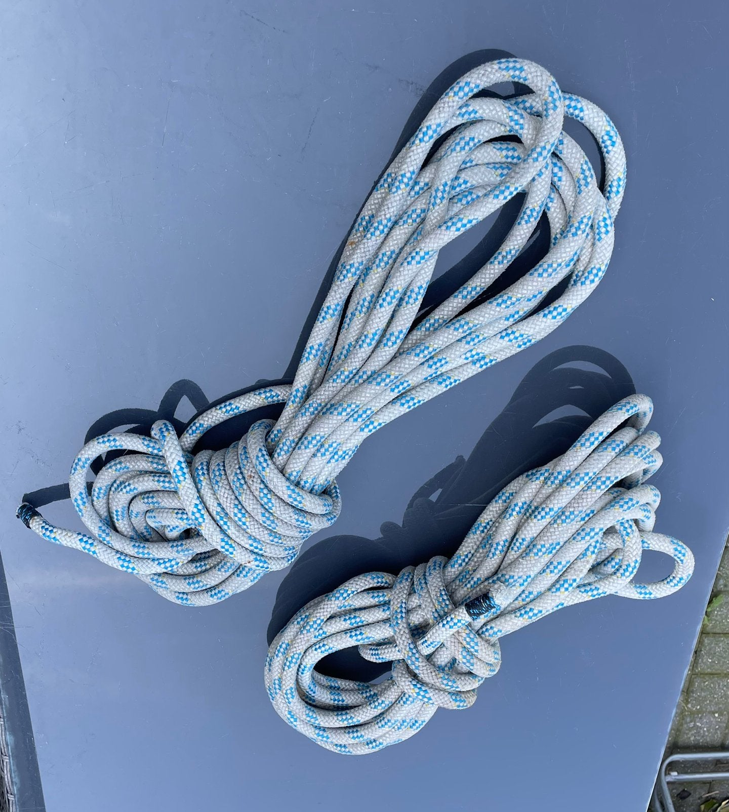 2 Nette Genua schoten (14 meter) - afkomstig van Bavaria 34, Watersport en Boten, Ophalen of Verzenden, Gebruikt