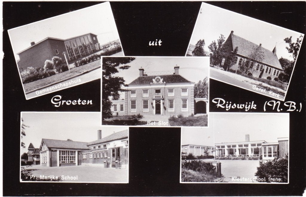 Groeten uit Rijswijk (NBr) - 5 luik, Verzenden, 1960 tot 1980, Ongelopen, Noord-Brabant