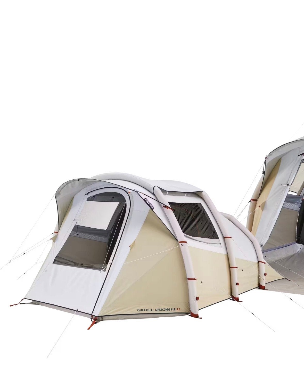Quechua Airseconds Fresh & Black 4.1 opblaasbare tent, Ophalen of Verzenden, Zo goed als nieuw, Tot en met 4