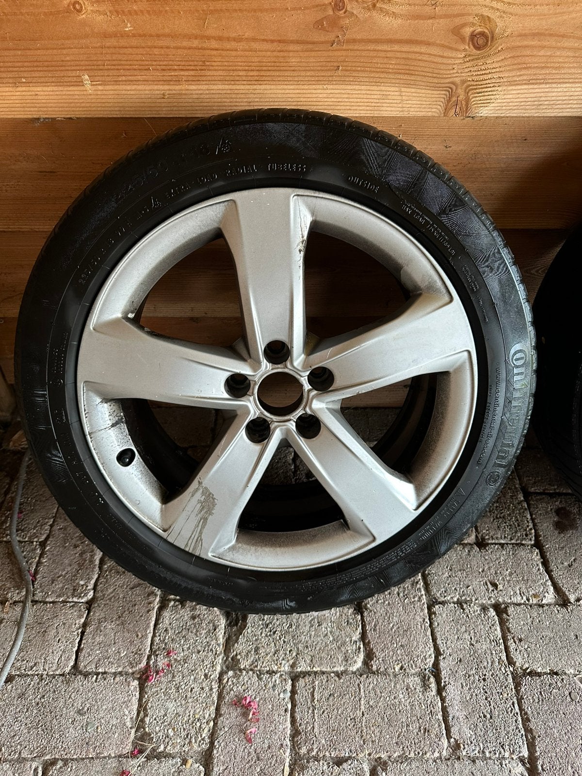 Audi a6 setje winterbanden 18 inch, Ophalen, 18 inch, Banden en Velgen, Winterbanden