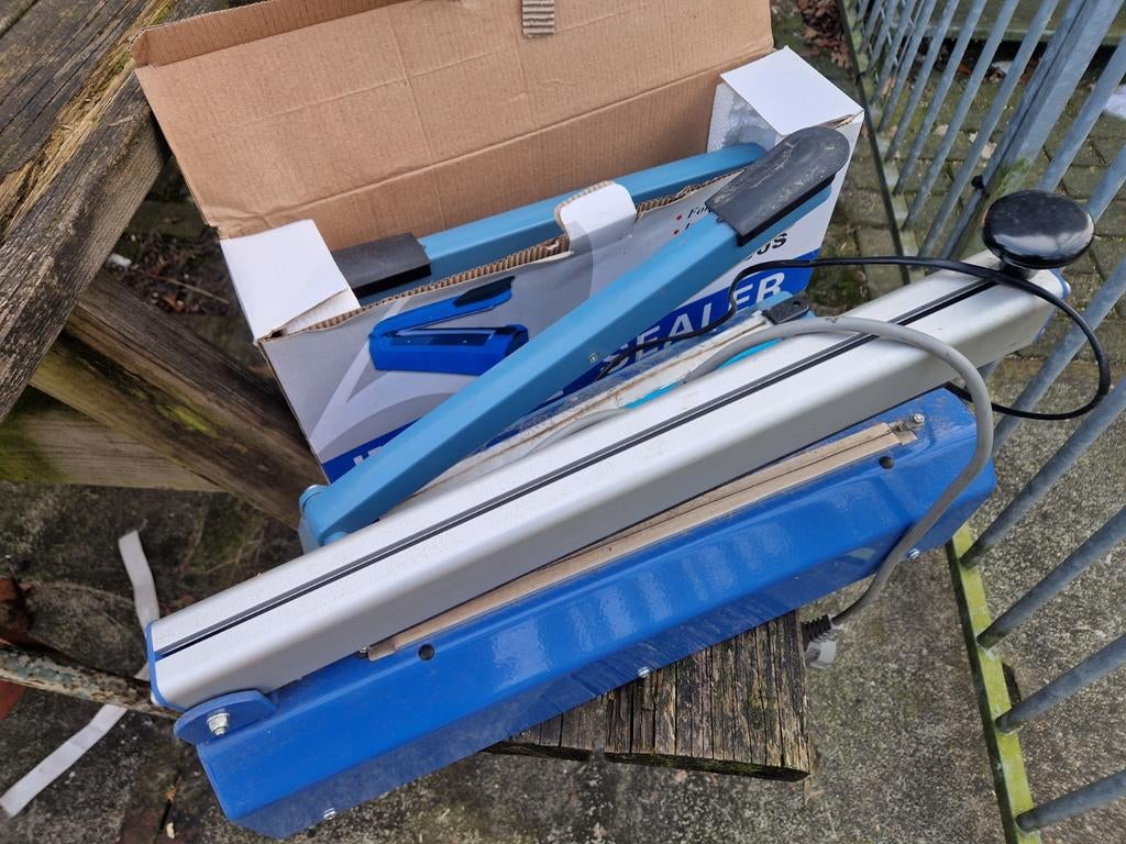 Impulse sealer 3x seal apparaat voor buisfolie, Ophalen