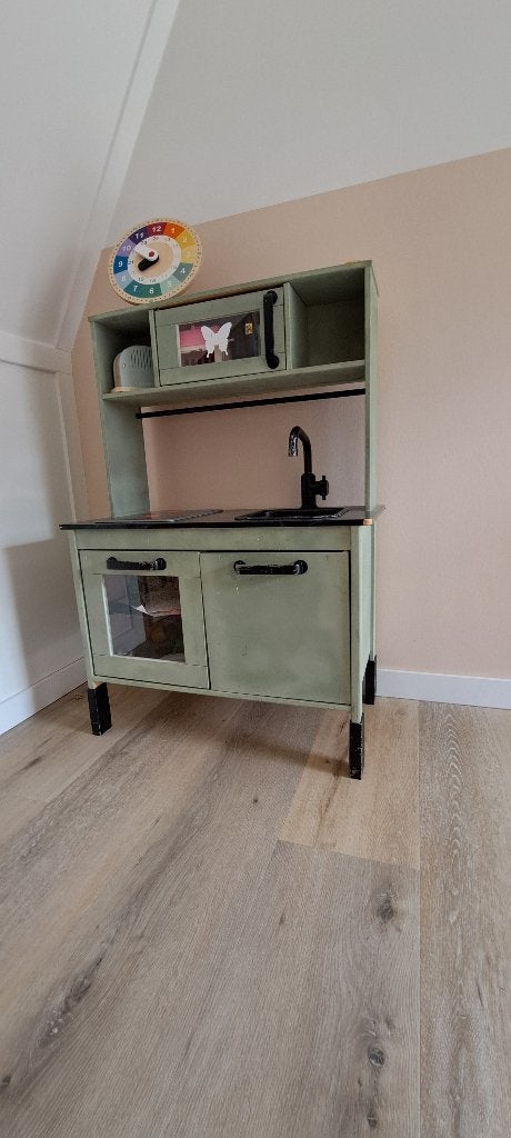 Kinderkeuken, Kinderen en Baby's, Ophalen, Gebruikt, Hout, Speelkeuken