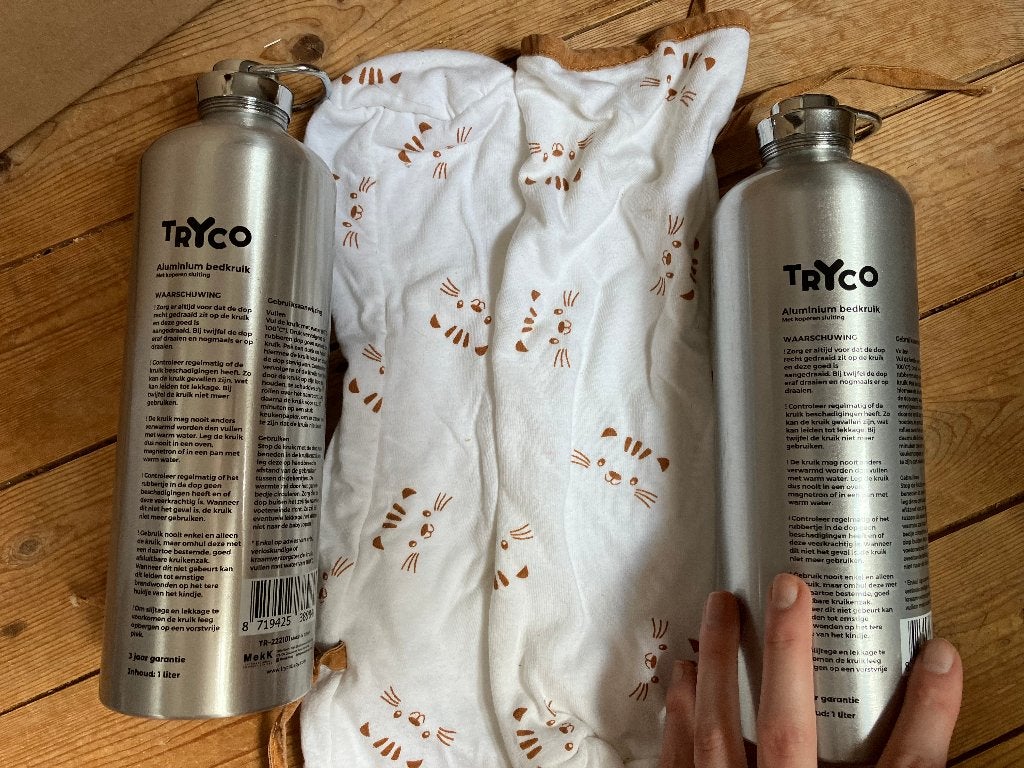 Tryco kruiken met Prenatal zakken, Ophalen of Verzenden, Zo goed als nieuw, Overige typen, Prenatal